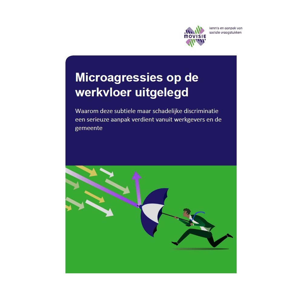 Microagressie op de werkvloer uitgelegd / Publicatie Movisie
