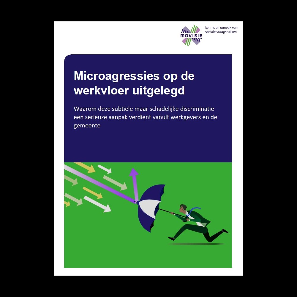 Microagressie op de werkvloer uitgelegd / Publicatie Movisie
