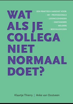 Boek: Wat als je collega niet normaal doet?