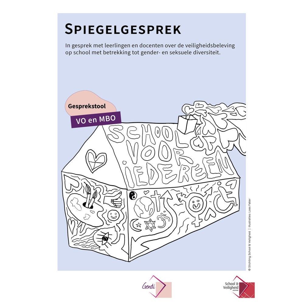 Tool voor een spiegelgesprek over veiligheid en gender- en seksuele diversiteit op school